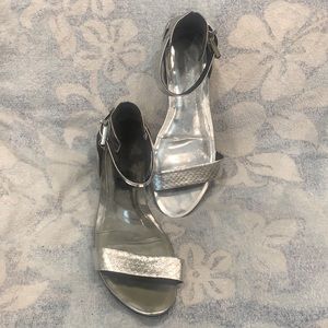 Kenneth Cole Silver Sandals - Final price!